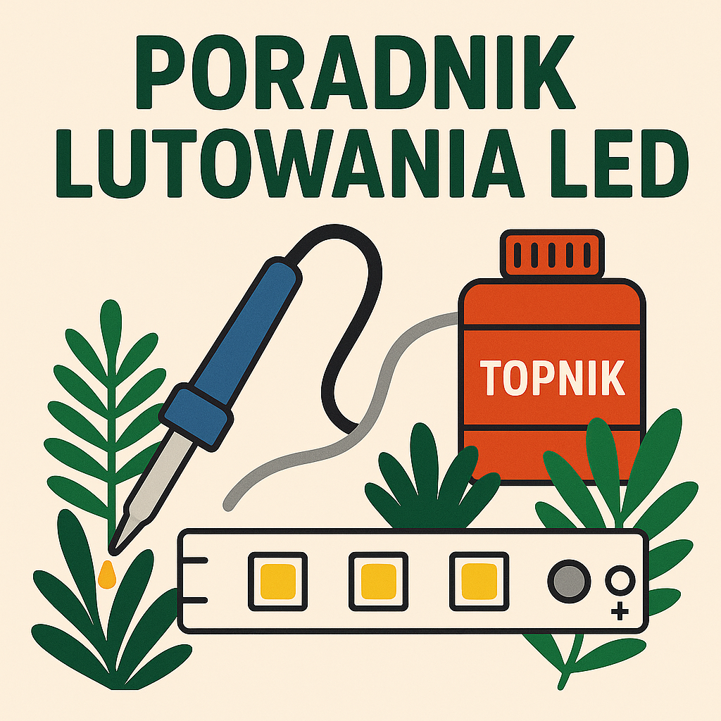 Jak poprawnie lutować w lampach LED – poradnik praktyczny