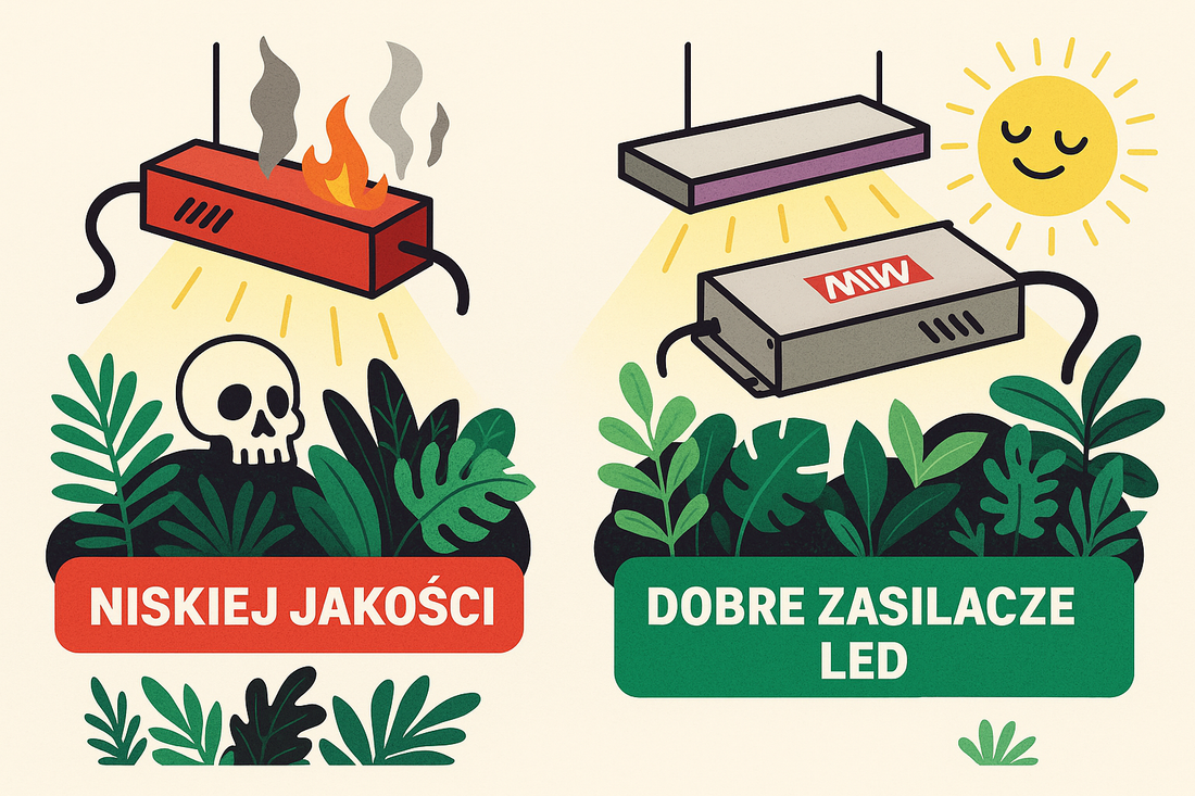 Zasilacze LED do uprawy roślin – pełny poradnik CC/CV